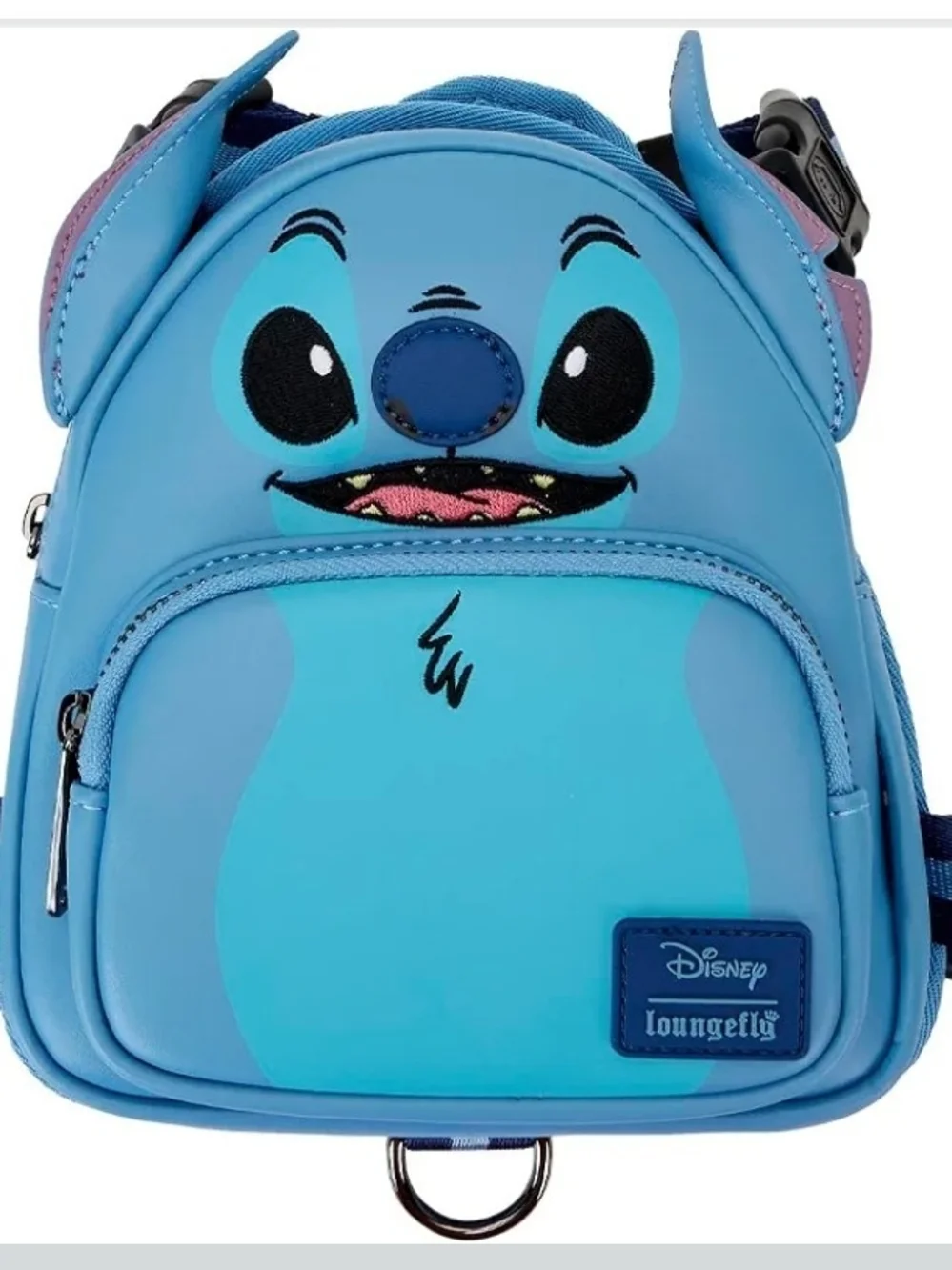 Pets Disney Stitch Cosplay Mini Backpack Dog Harness